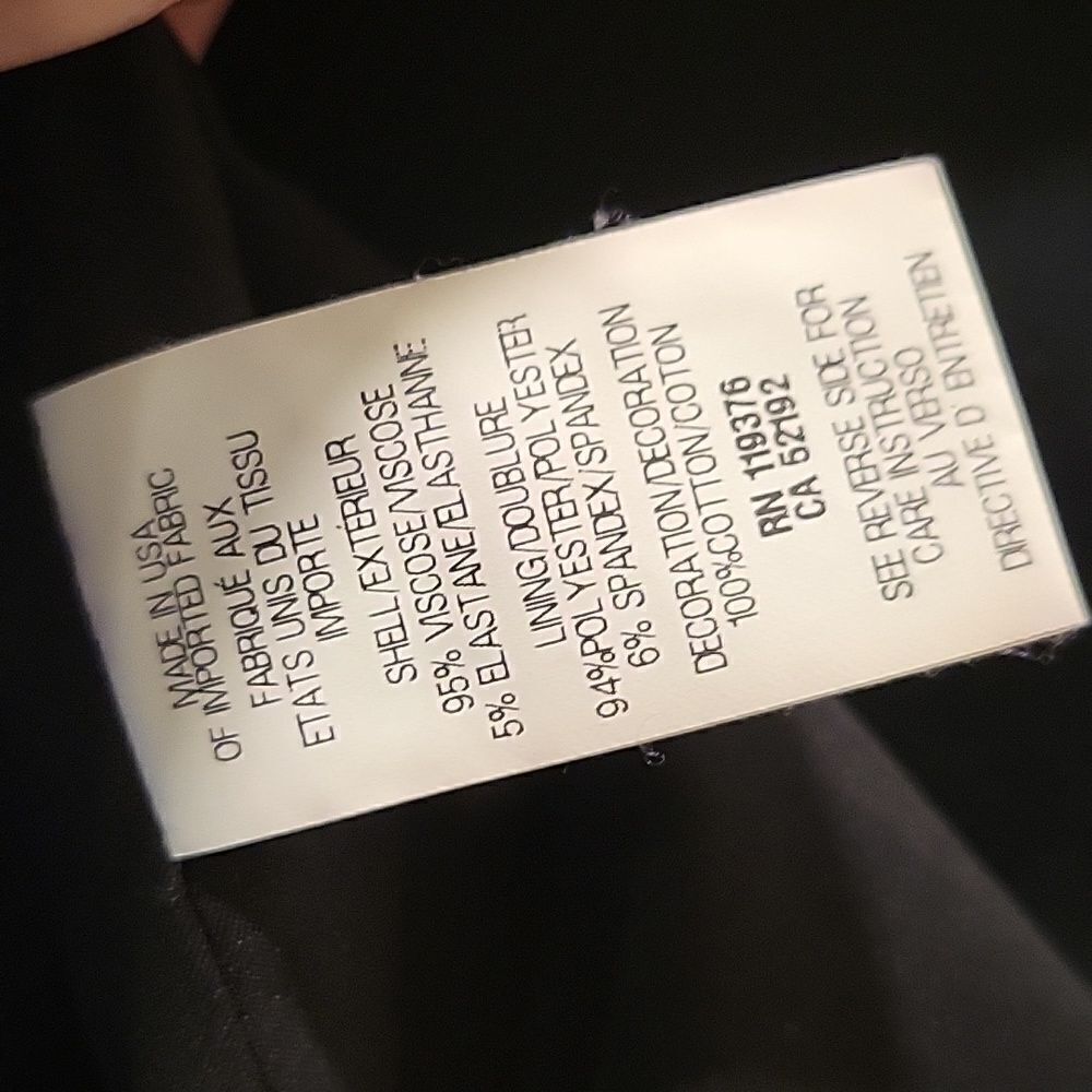 Helmut Lang Size 8 Black Single Button Jacket Bla… - image 7